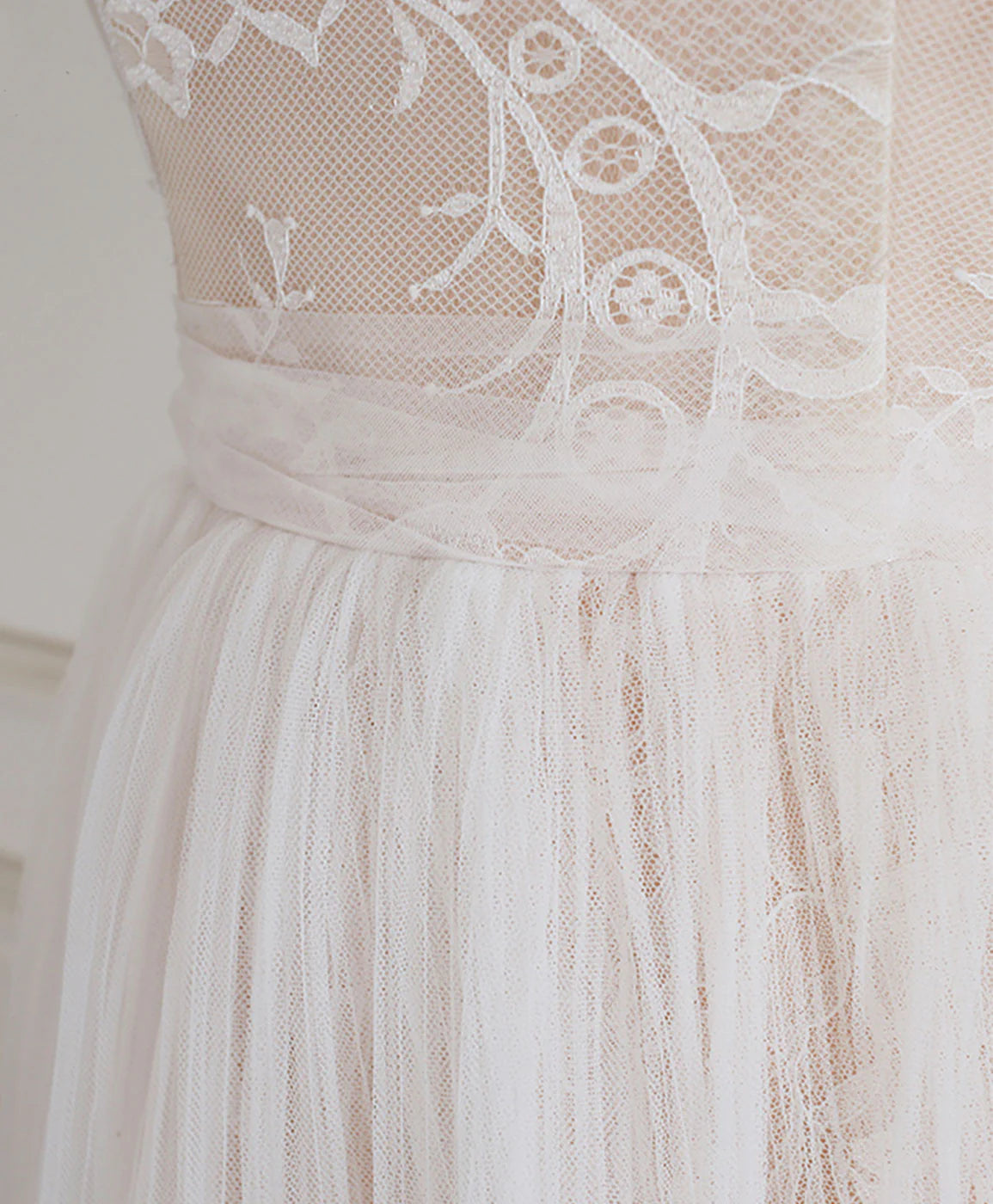 Sweetheart Tulle Lace Long Prom Dress Lace Evening Dress