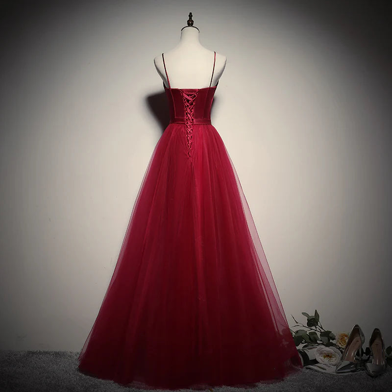 Birthday party evening dress long prom dress