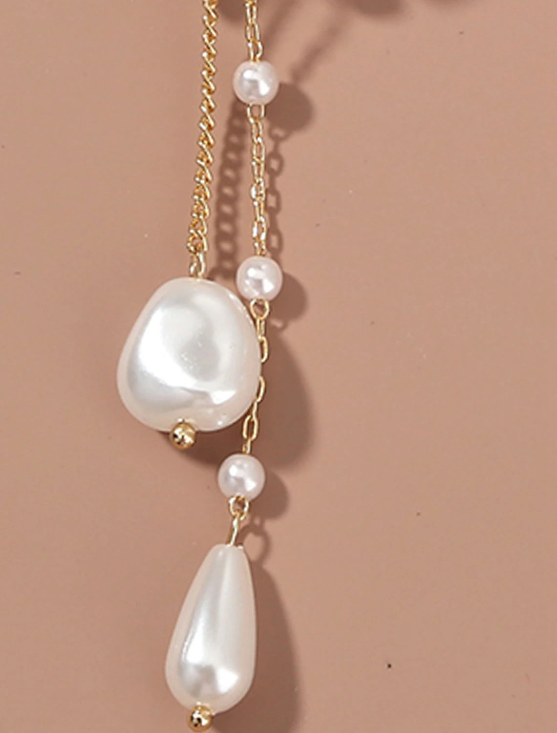 Women's White Fine Jewelry Tassel Fringe Flower Shape Cute Stylish Earrings Jewelry White For Wedding Party 1 Pair