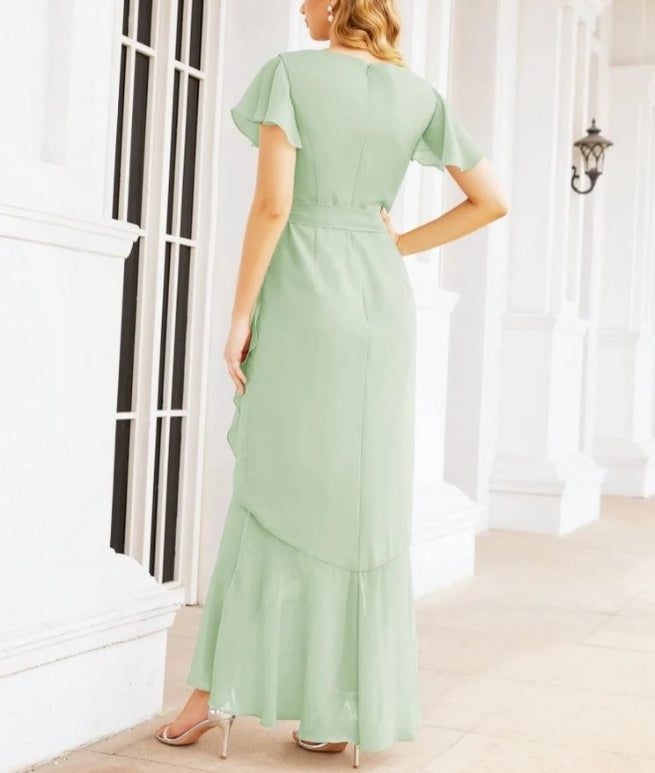 Bridesmaid Dresses Mermaid Formal Violin Evening Party Prom Gowns