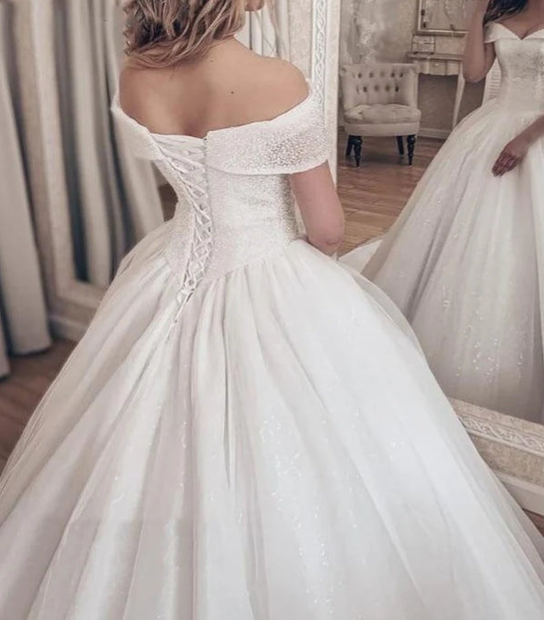 NumberSea Sexy Wedding Dresses with Lace Appliques