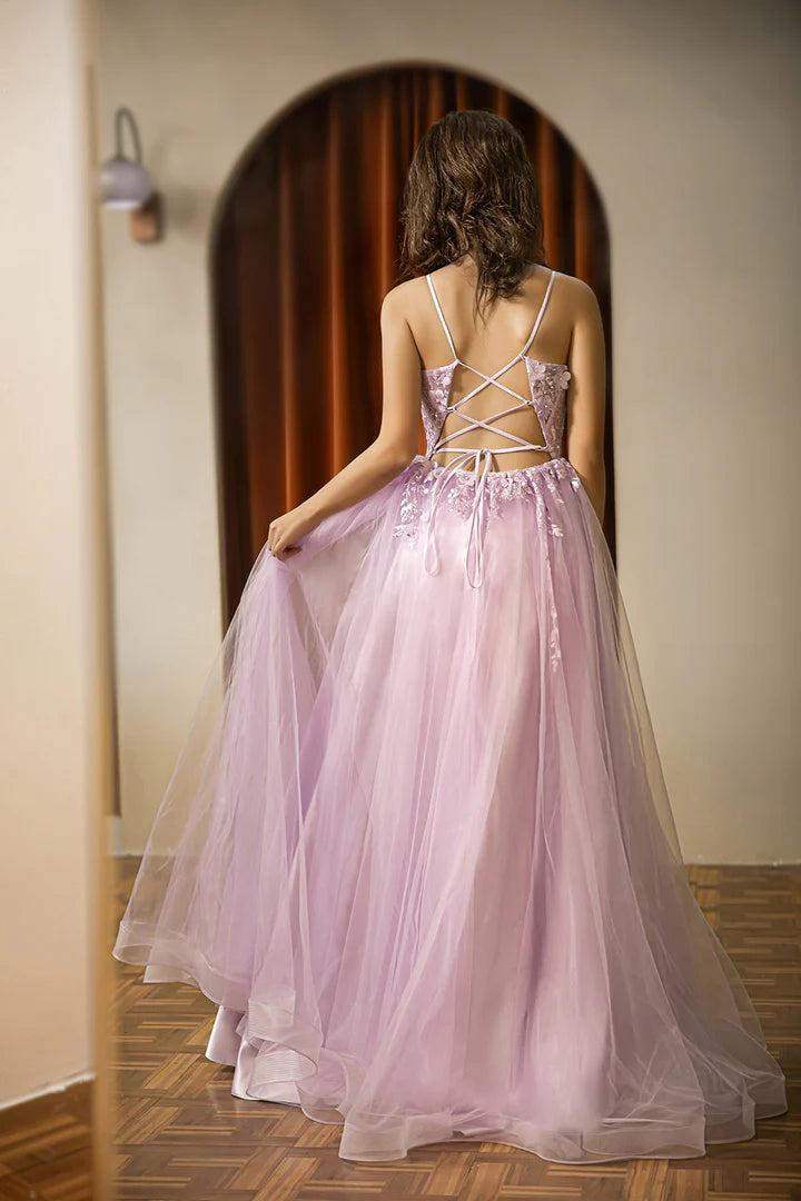 Stunning Lilac Senior Prom Dress