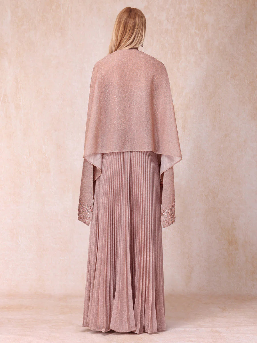 A-Line/Princess Spaghetti Straps Sleeveless Long Formal Evening Dresses With Sequins