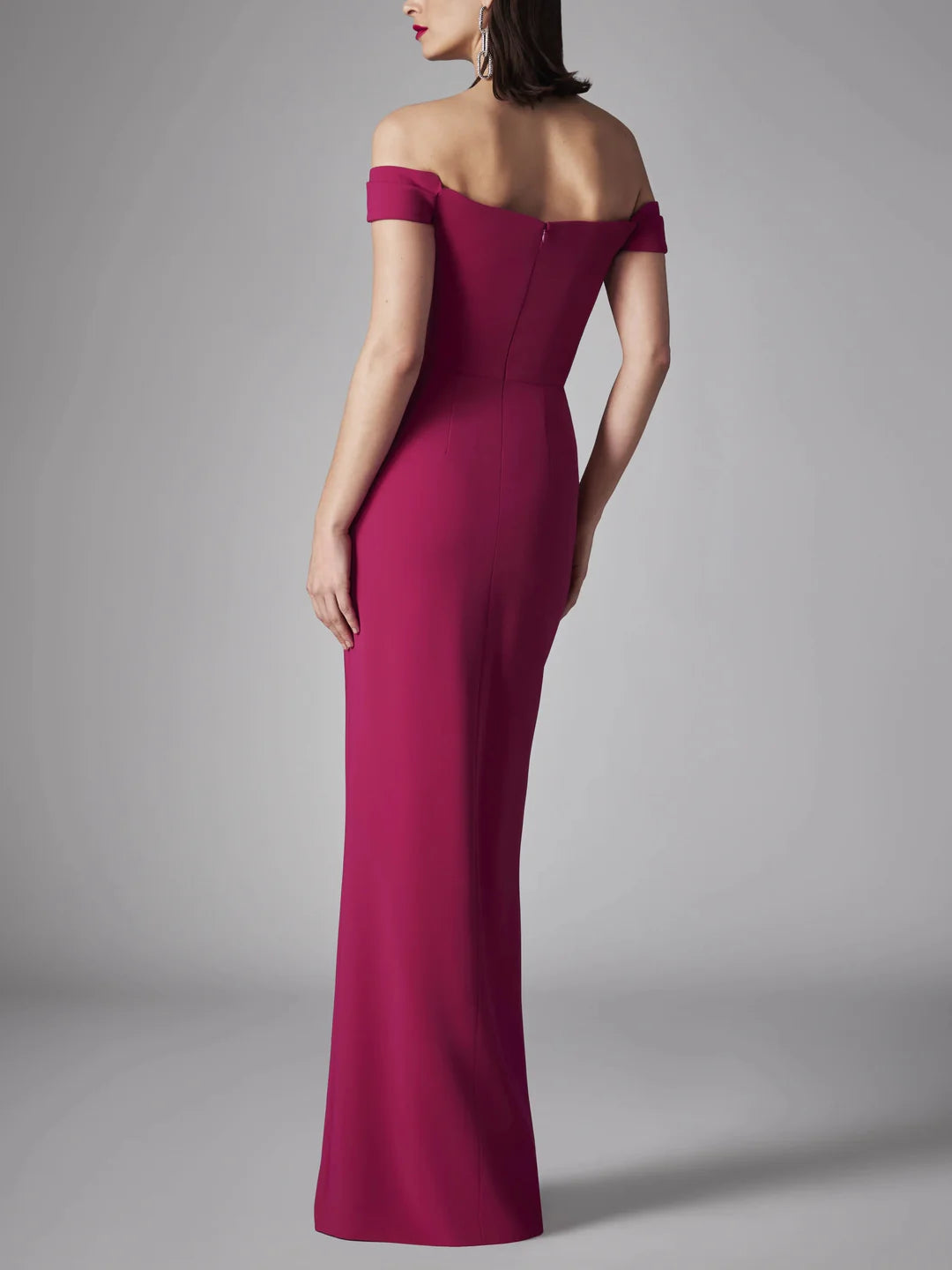 A-Line/Princess Strapless Sleeveless Floor-Length Evening Dress With Ruffles