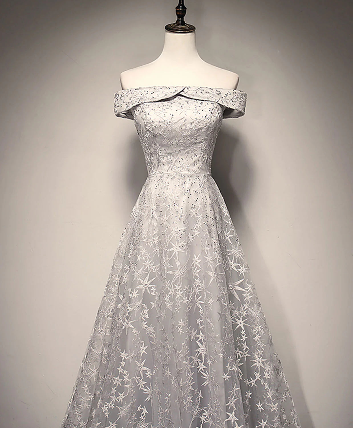 Tulle Lace Long Prom Dress Formal Dress