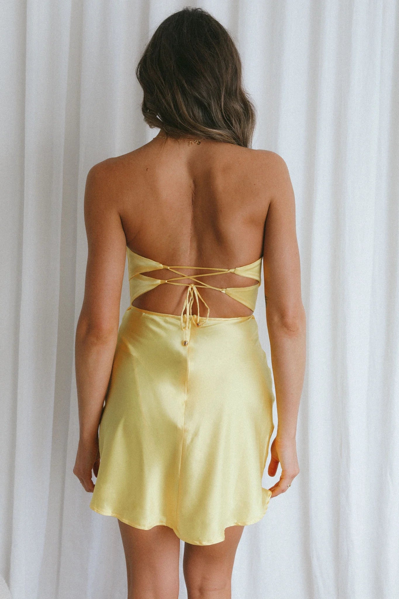 Beautiful mini bust lining strapless style tight corset with lace up back zipper Homecoming Dresses