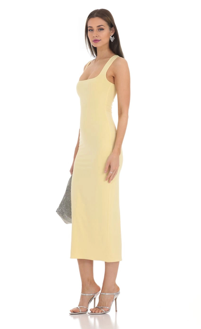 DingJi Wedding Elegant Wide Shoulder Strap Slimming Square Neck Tight Medium Length Homecoming Dresses