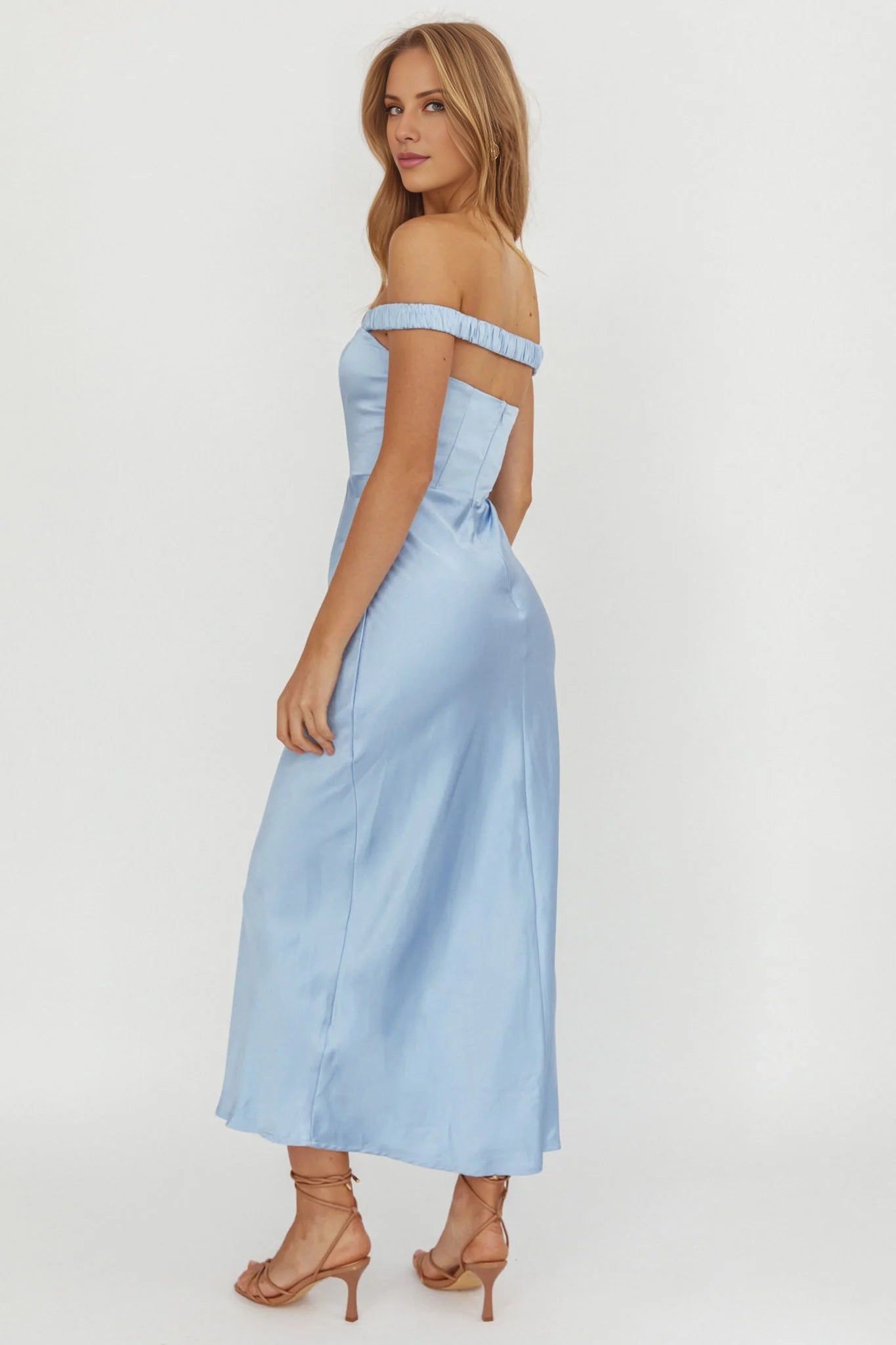 Elegant elastic shoulder strap with lining at chest, Homecoming Dresses