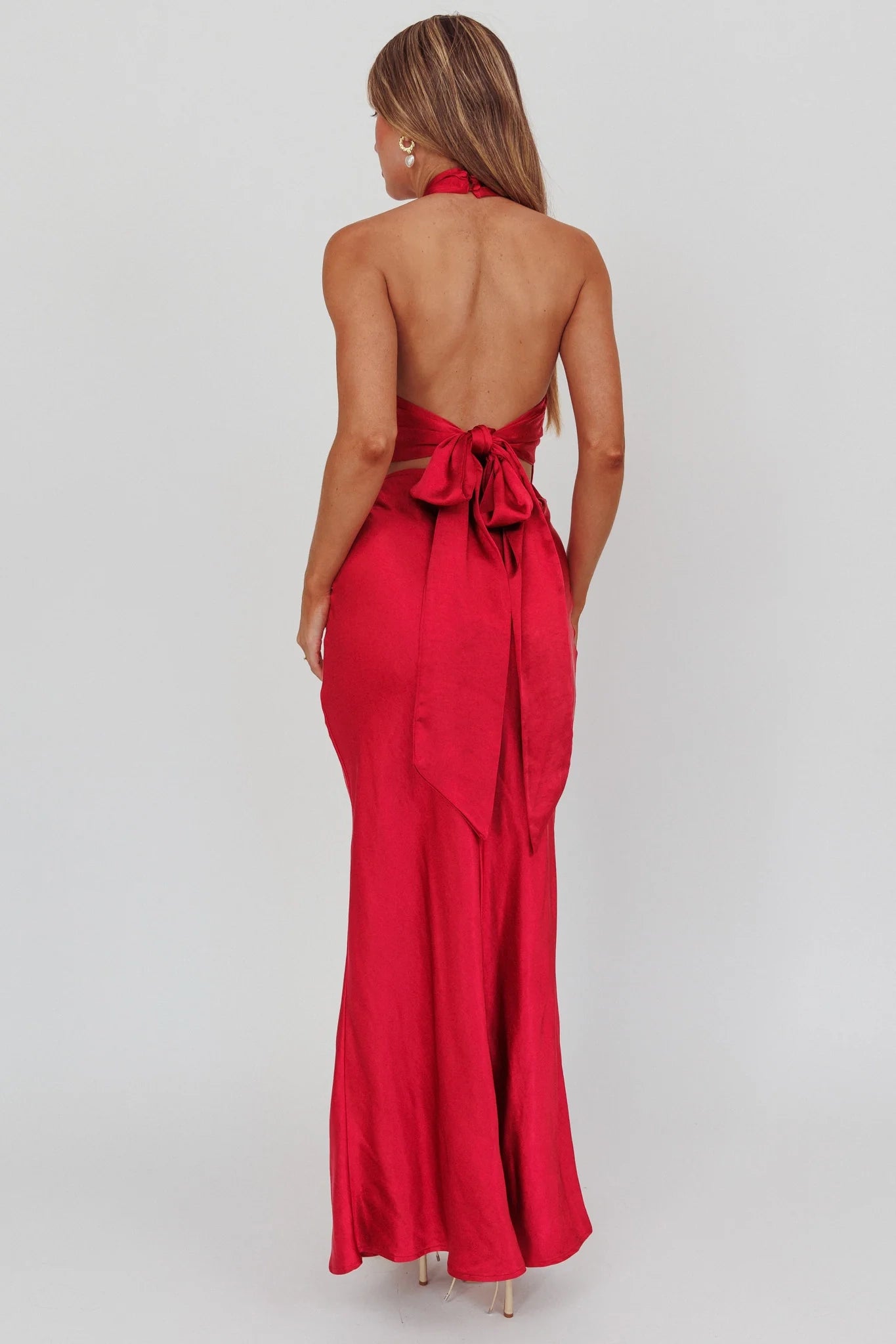 Elegant unlined cross neck top with backless straps and back zipper Homecoming Dresses