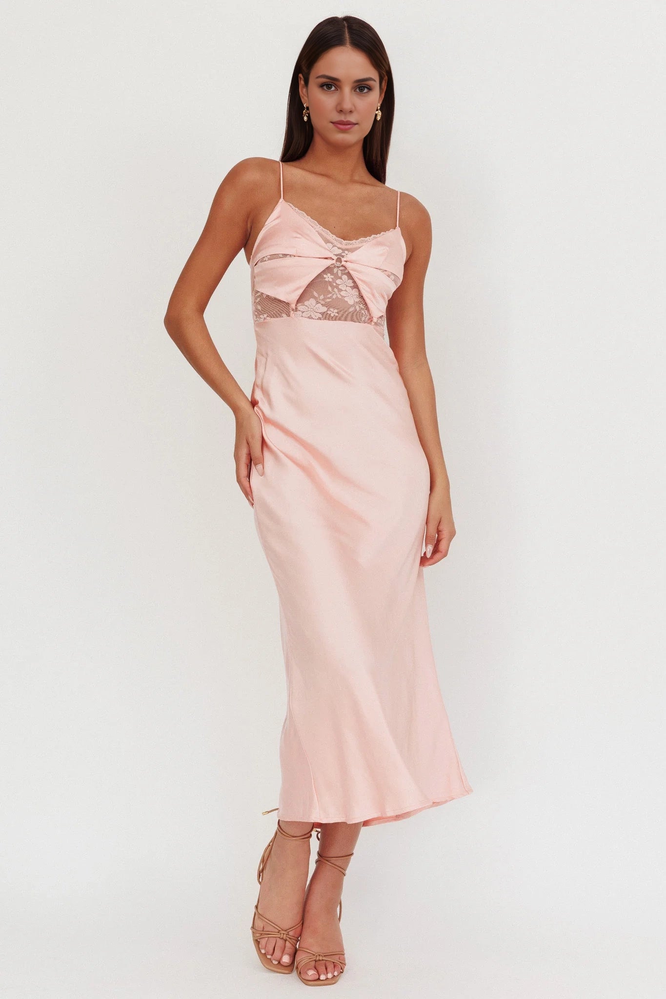 Enchanting lace corset with hollowed out design, adjustable shoulder straps and zippered back Homecoming Dresses