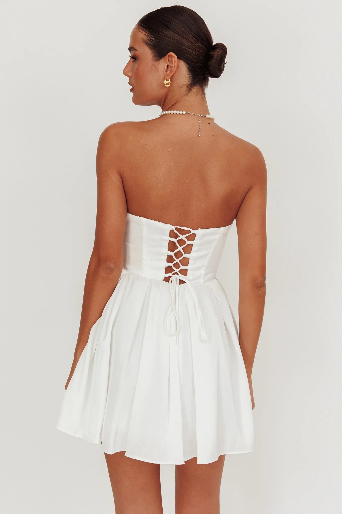 Fashionable heart-shaped neckline, organza and sheer lining, back strap, invisible side zipper, Homecoming Dresses