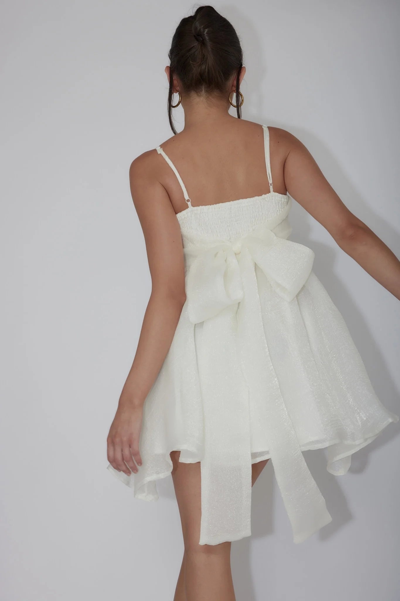 Gorgeous mini adjustable shoulder strap with tie at the back for an unforgettable look Homecoming Dresses