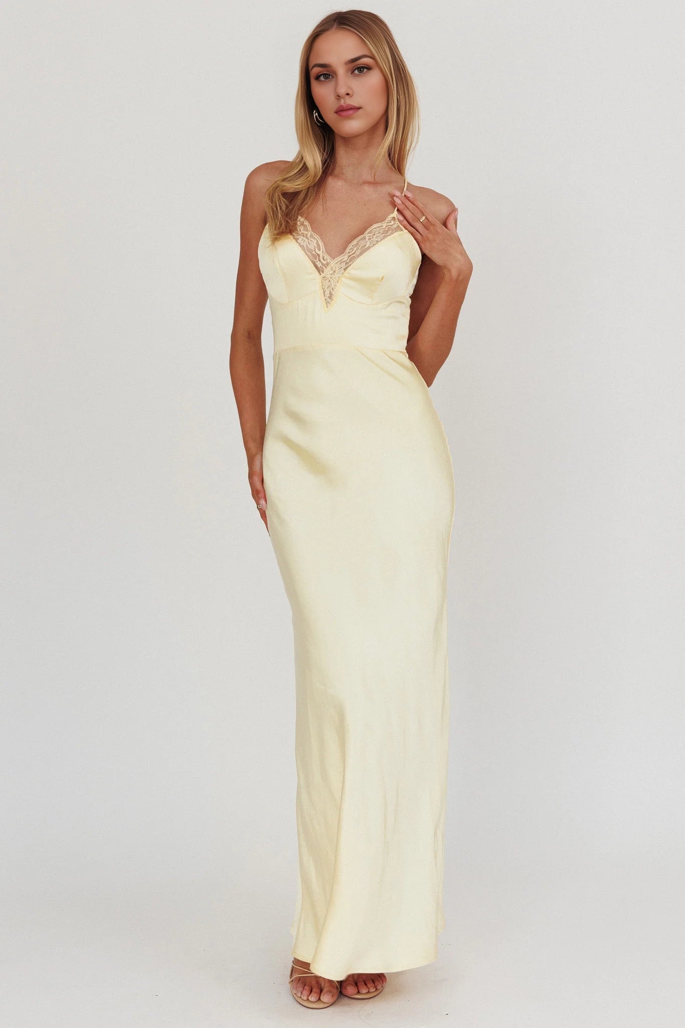 Gorgeous satin unlined adjustable cross shoulder straps with back zipper Homecoming Dresses