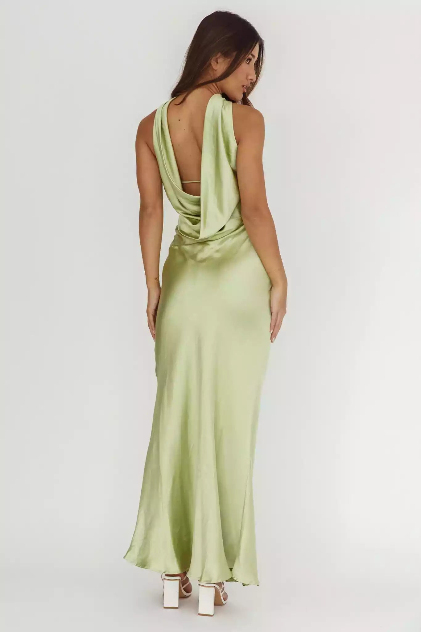 Gorgeous unlined camisole with zipper on the side and adjustable shoulder straps on the back Prom Dresses