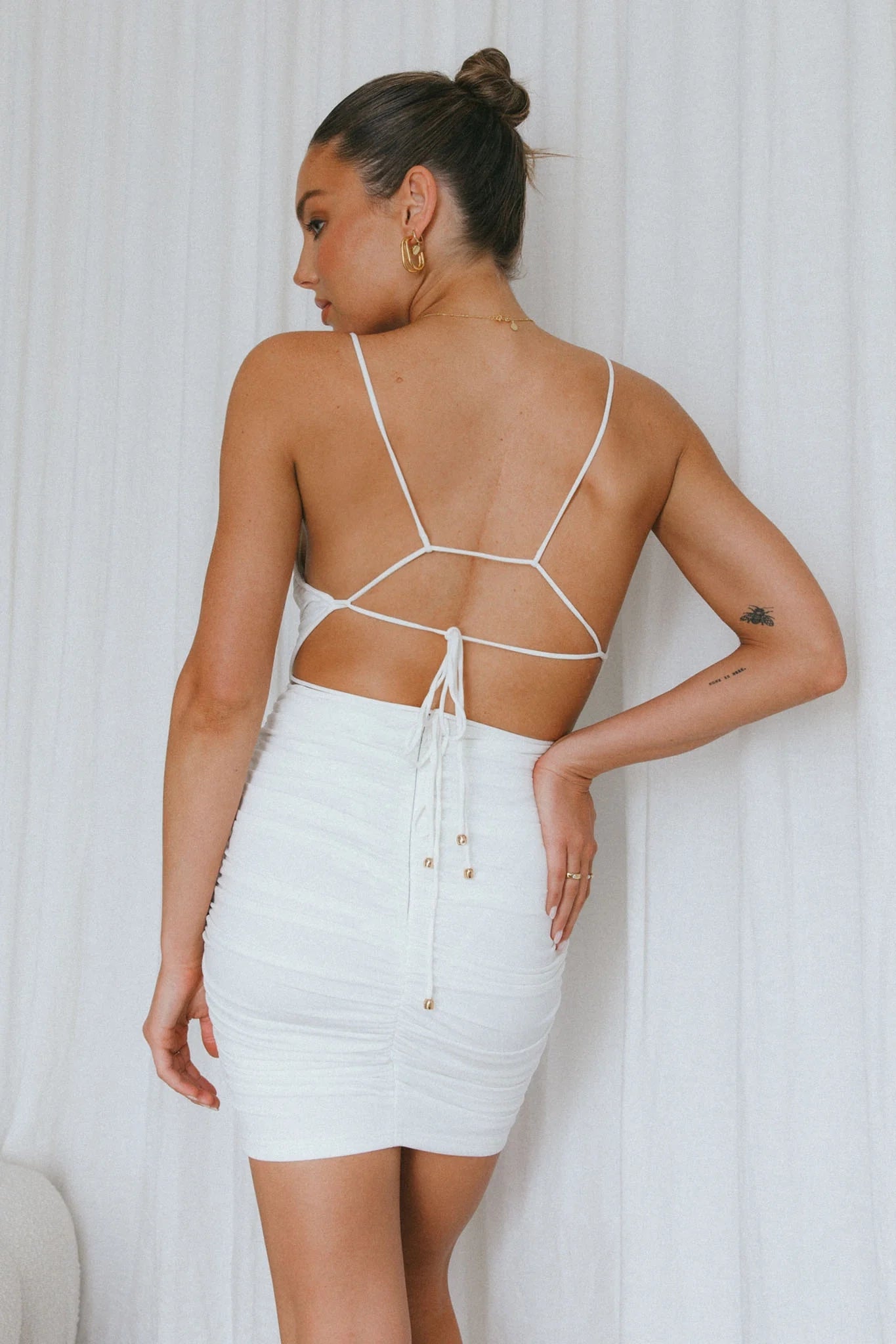 Hot mini lining strap with zipper back strap Homecoming Dresses