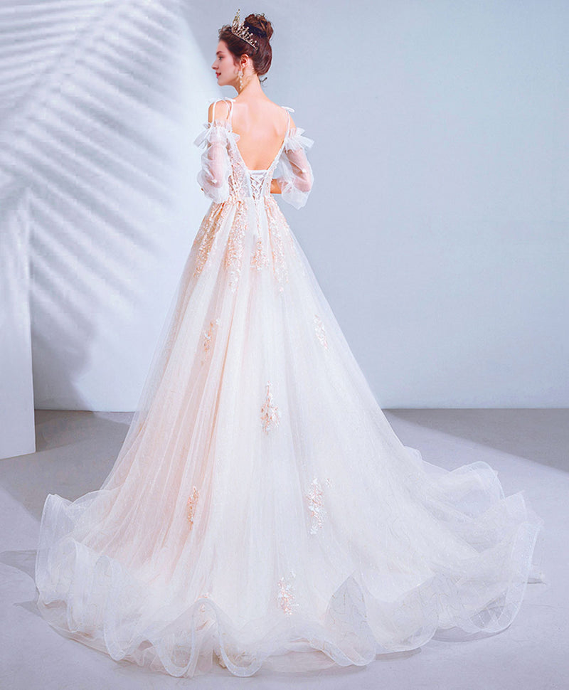 Tulle Lace Long Prom Dress Lace Long Evening Dress