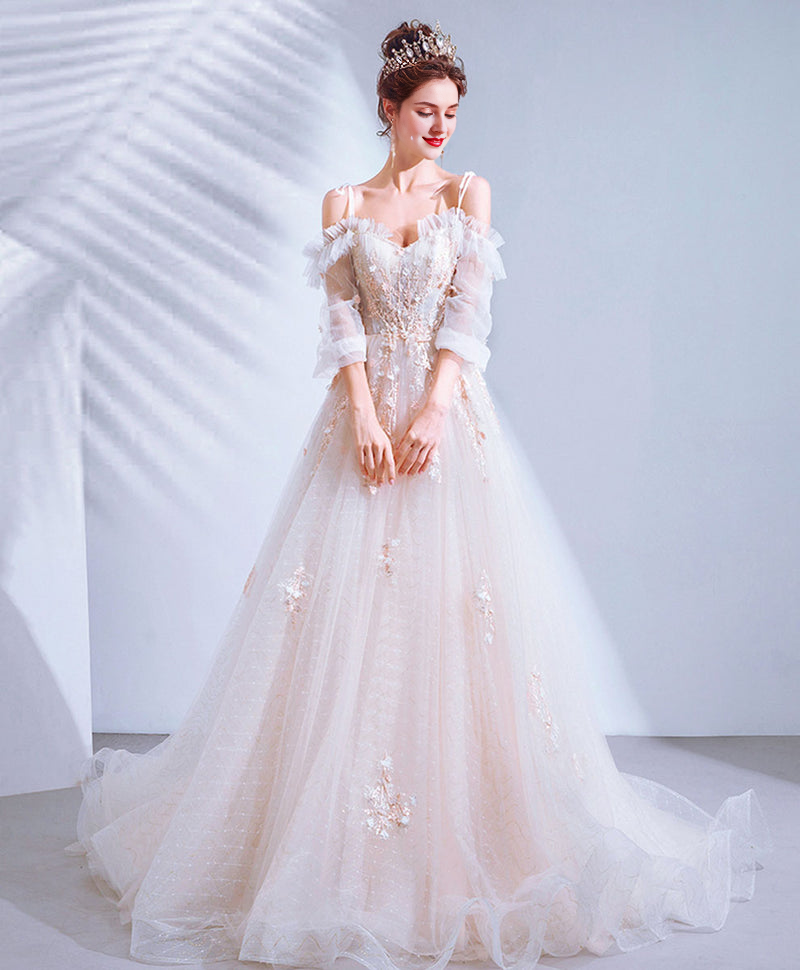 Tulle Lace Long Prom Dress Lace Long Evening Dress