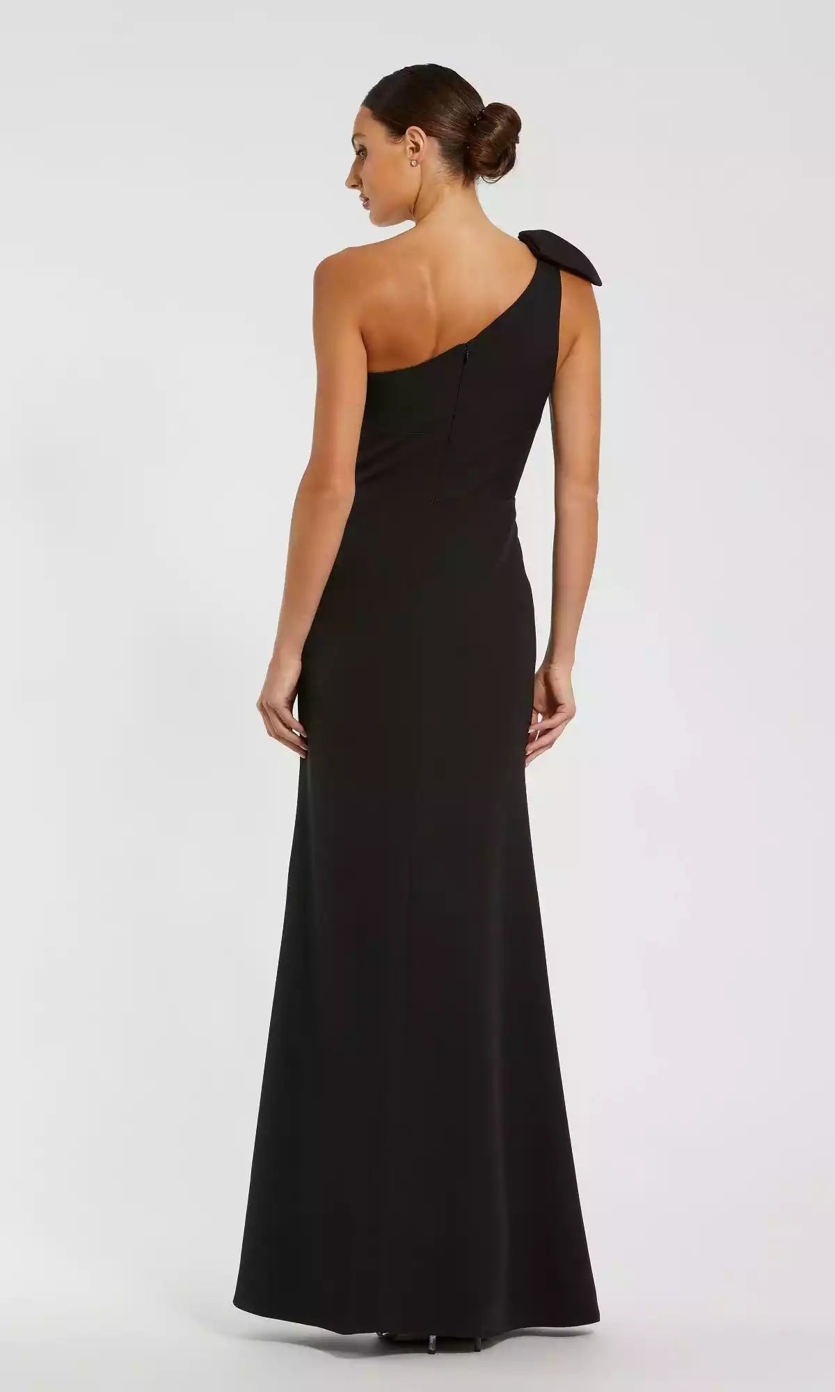 Sexy and charming one shoulder long asymmetrical neckline A-line skirt showcases your graceful figure Prom Dresses