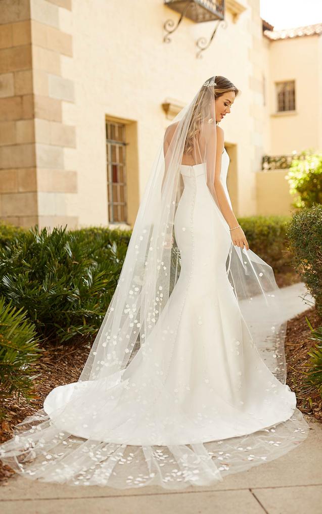 Strapless Mermaid Wedding Dresses Beautiful Satin Beach Bride Dresses