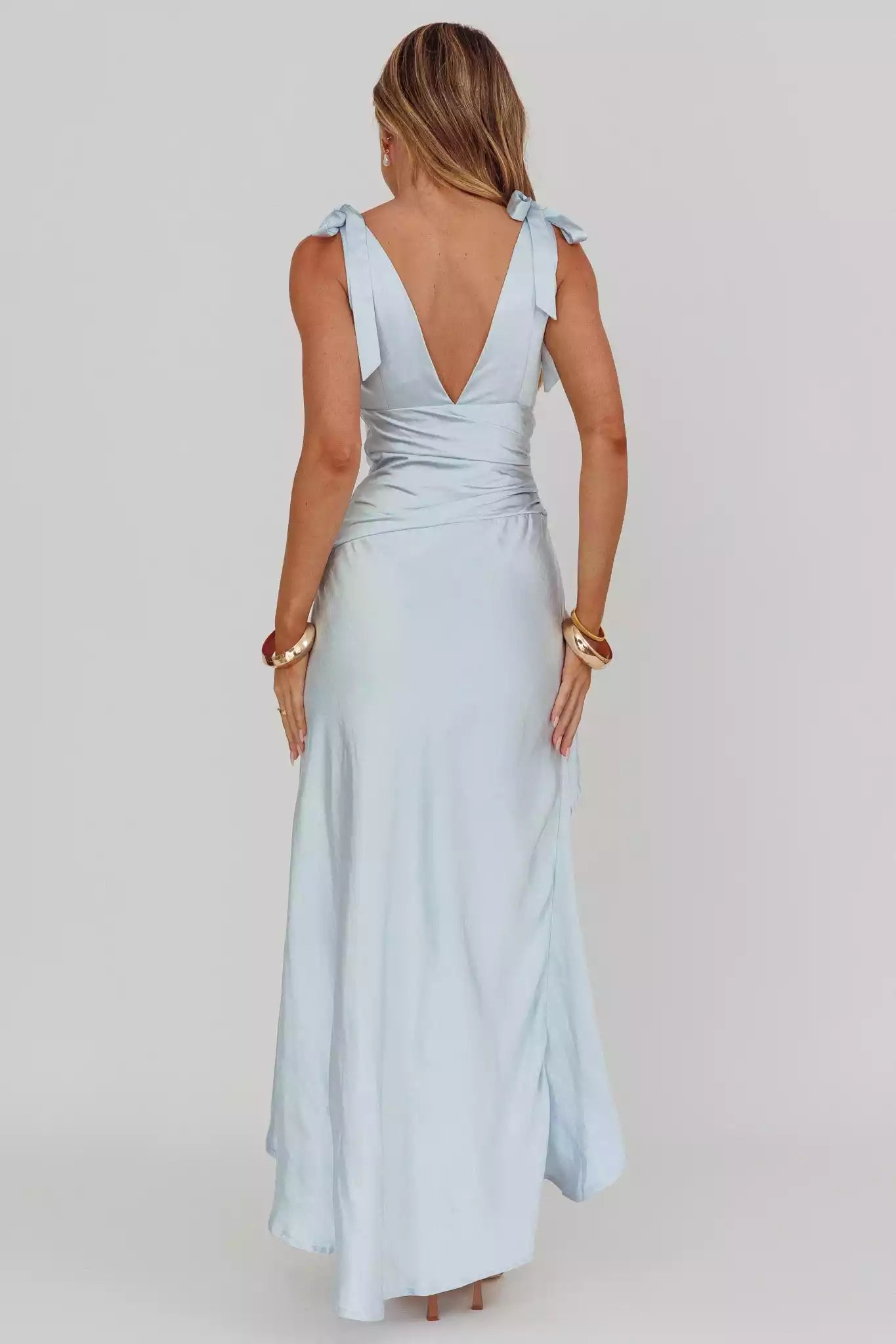 Stunning high and low hem with shoulder and waist cinching design, side zipper Homecoming Dresses