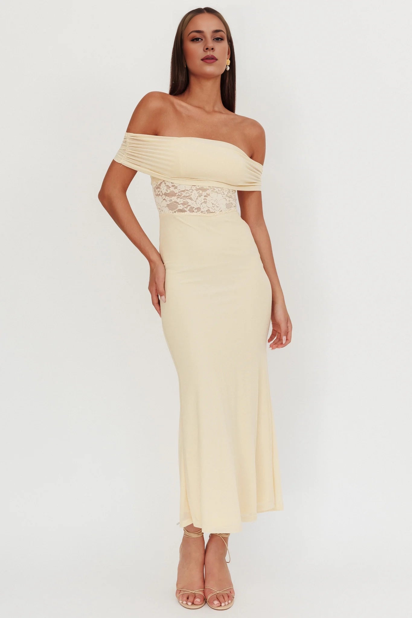 Stunning off shoulder chest and lining of skirt, lace waist with zipper on the side, stunning Homecoming Dresses