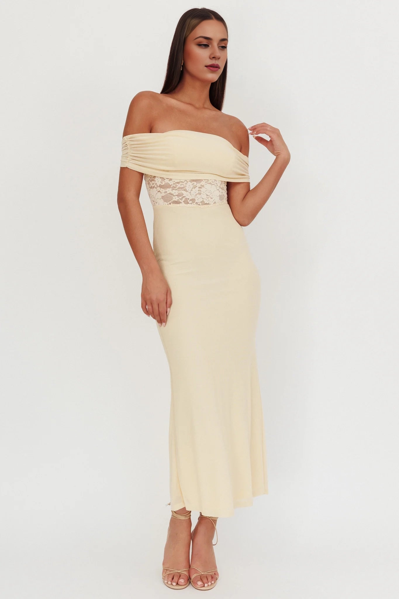 Stunning off shoulder chest and lining of skirt, lace waist with zipper on the side, stunning Homecoming Dresses
