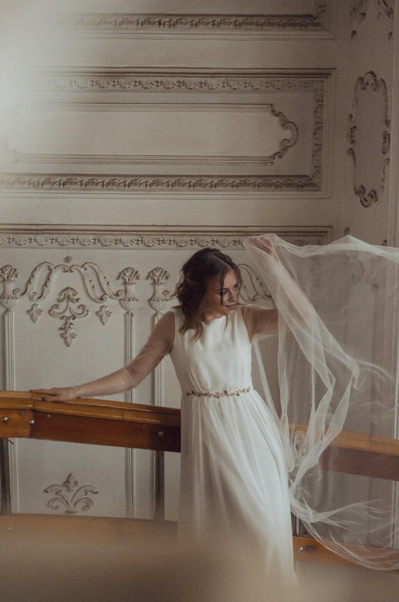 Floral Lace Wedding Gown White Wedding Dress Romantic Lace Bridal Dress Sweetheart Dress Off-the-shoulder wedding dress