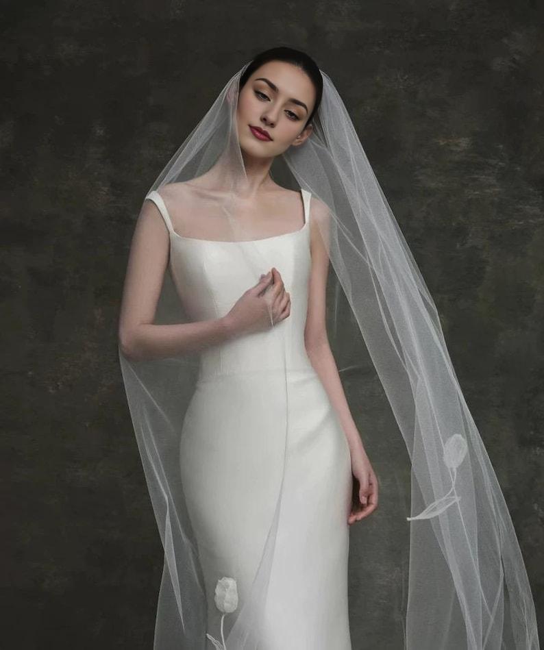 Simple and Elegant Satin Wedding Dress Evening Dress Party Dress