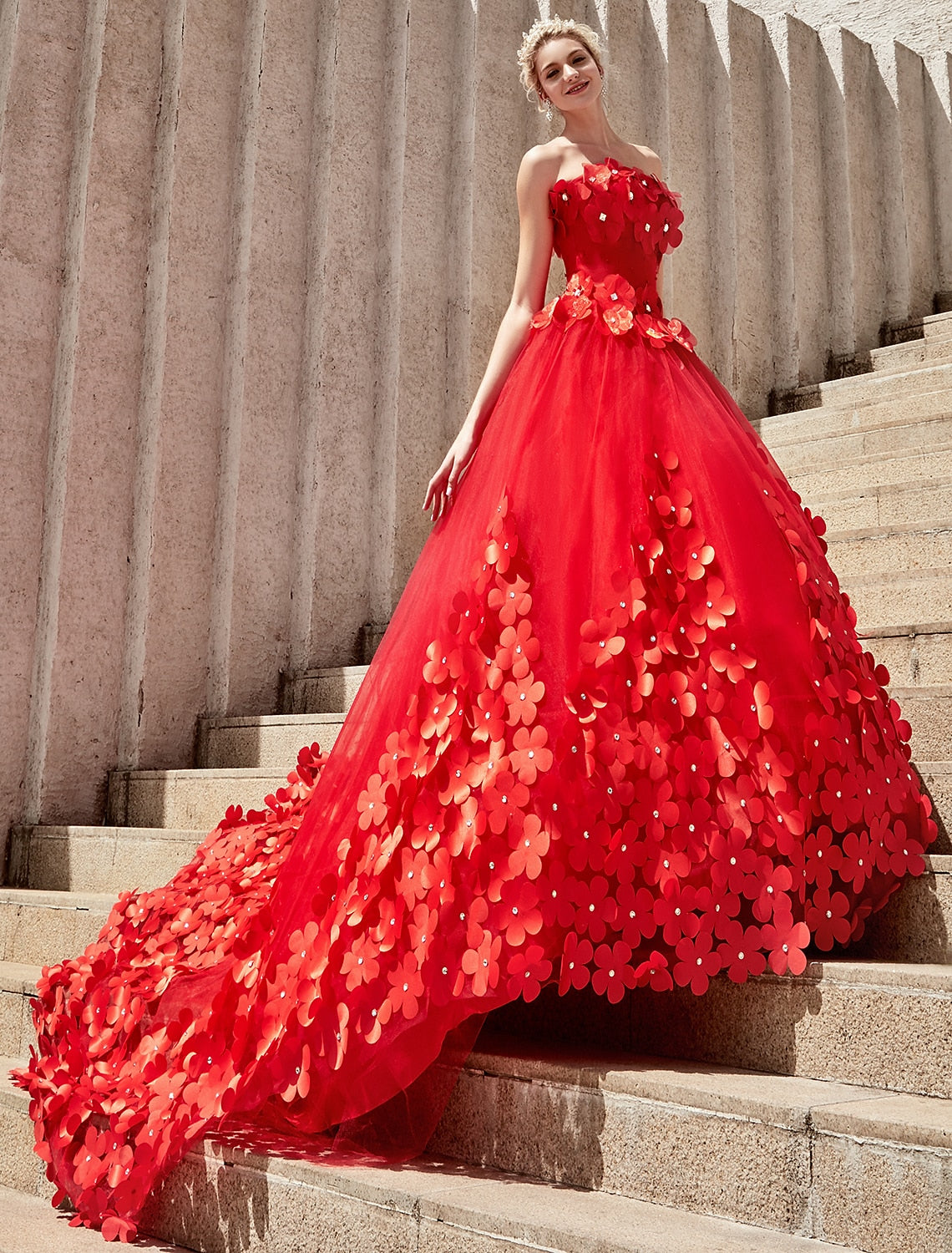 Engagement Sexy Formal Fall Wedding Dresses Mermaid / Trumpet Off Shoulder Cap Sleeve Chapel Train Lace Church Bridal Gowns With Appliques 2023 Summer Wedding Party