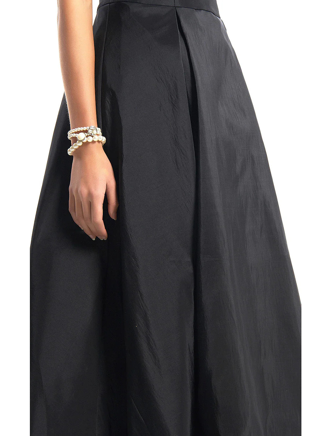 DingjiA-Line Black Dress Vintage Homecoming Wedding Guest Tea Length Short Sleeve Boat Neck Taffeta with Buttons