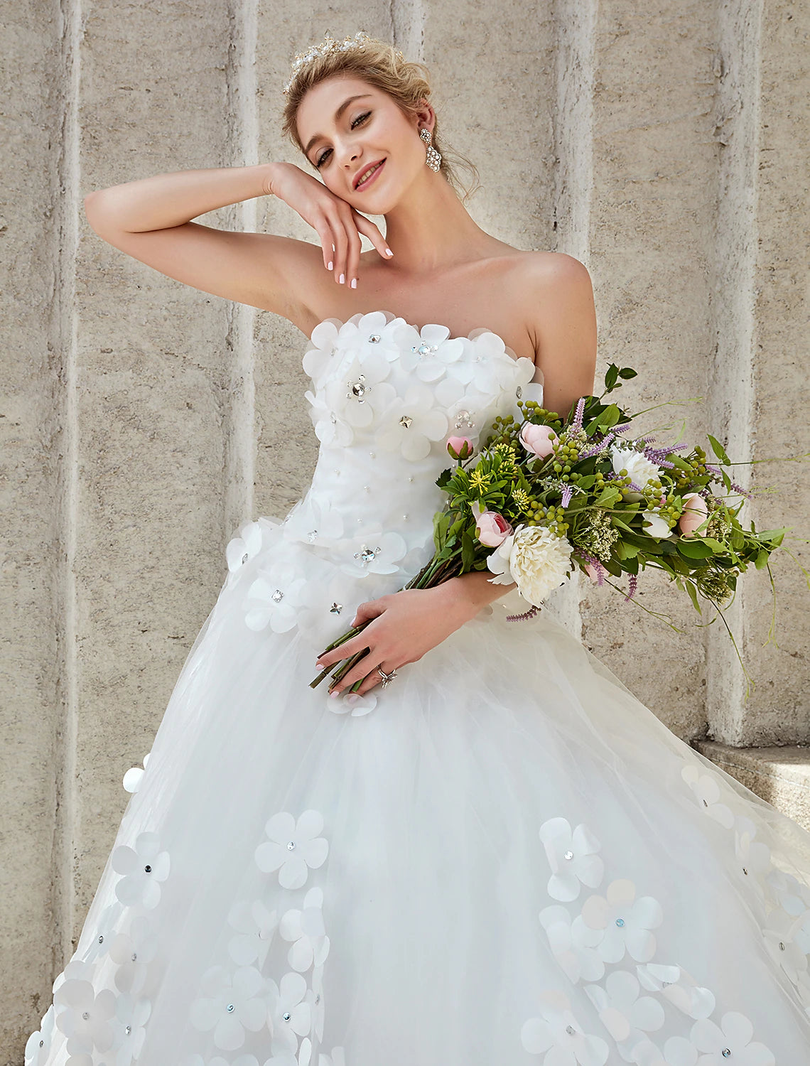 Engagement Sexy Formal Fall Wedding Dresses Mermaid / Trumpet Off Shoulder Cap Sleeve Chapel Train Lace Church Bridal Gowns With Appliques 2023 Summer Wedding Party