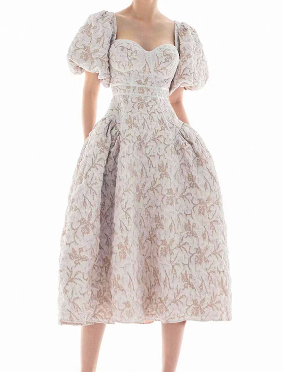 Reception Little White Dresses Wedding Dresses A-Line Sweetheart Short Sleeve Tea Length Lace Bridal Gowns With Bow(s)
